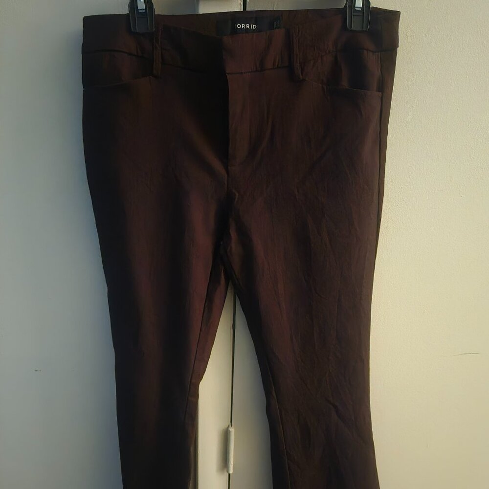 Torrid Burgundy Dress Pants – Size 10R ❤️